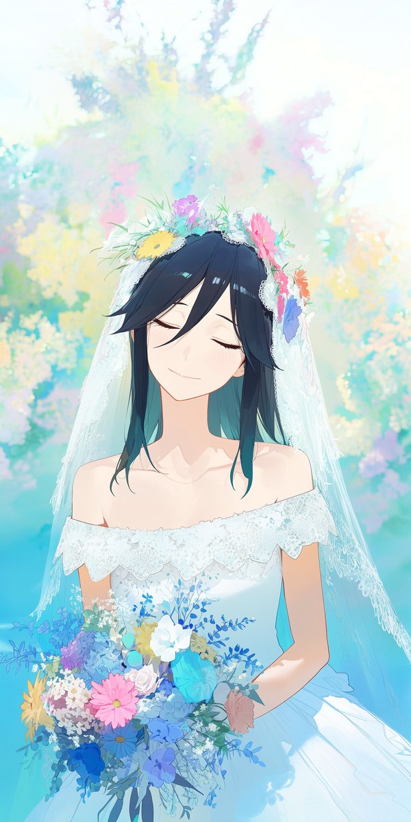 Kasaki Nozomi / 傘木希美 
Requested illustration / リクエスト絵 
#リズと青い鳥 