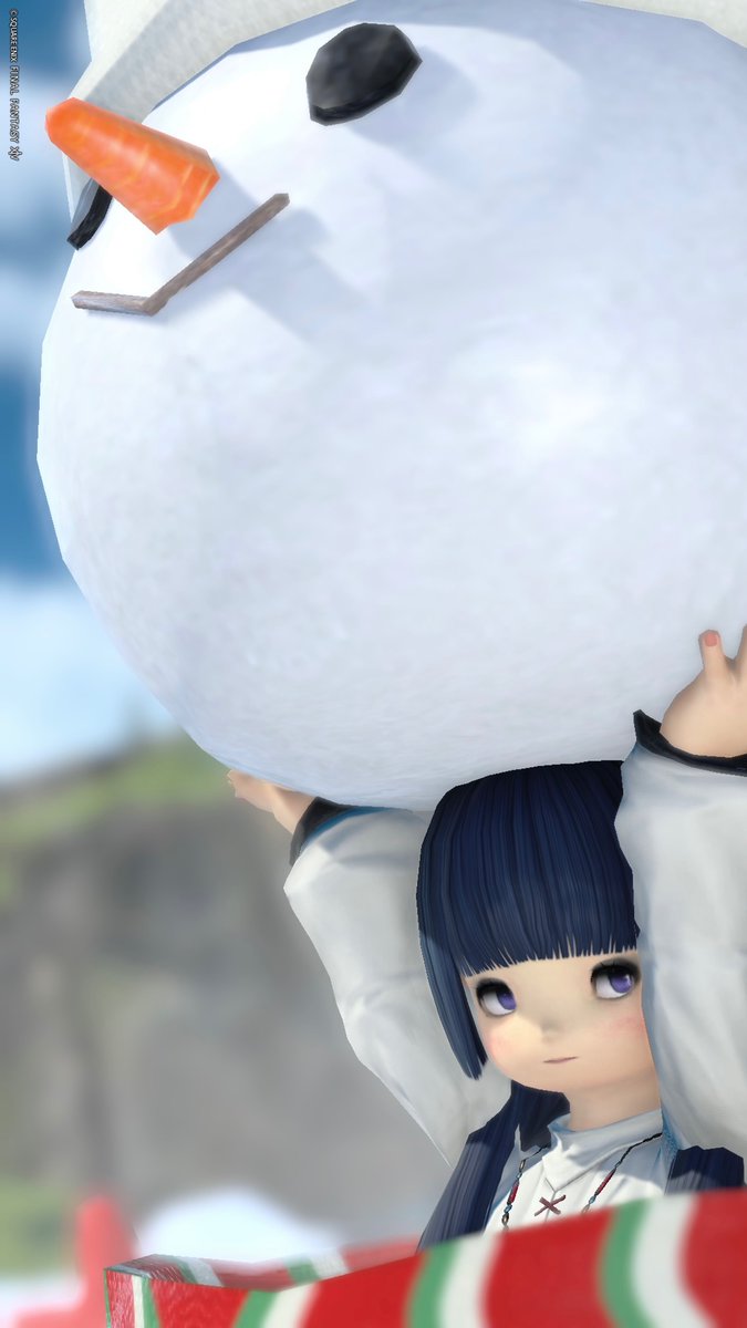 おはららちゃん❄️ #FF14 #おはララ