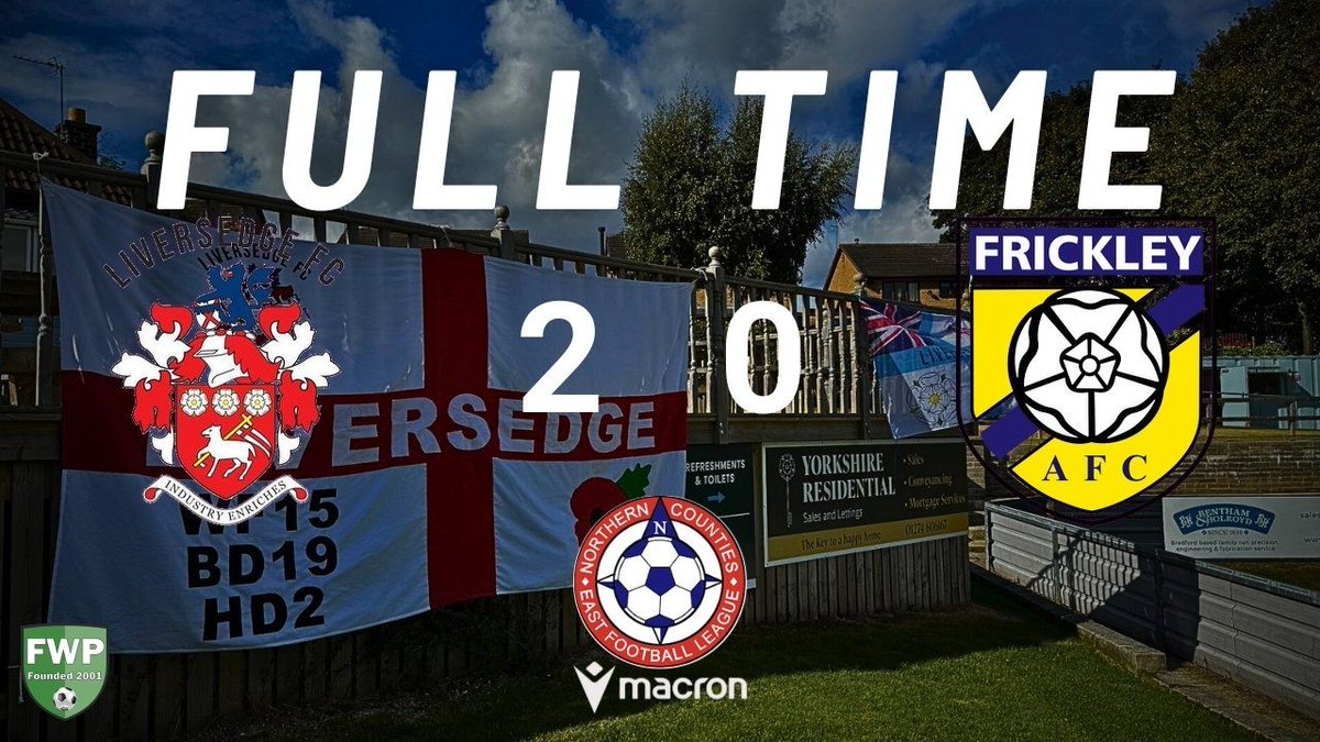 Liversedge_FC's tweet photo. FULL TIME 

A tough battle against a strong Frickley Athletic AFC, but Sedge manage to come out on top👏🏻 

#UpTheSedge https://t.co/0x9SmBCSaC