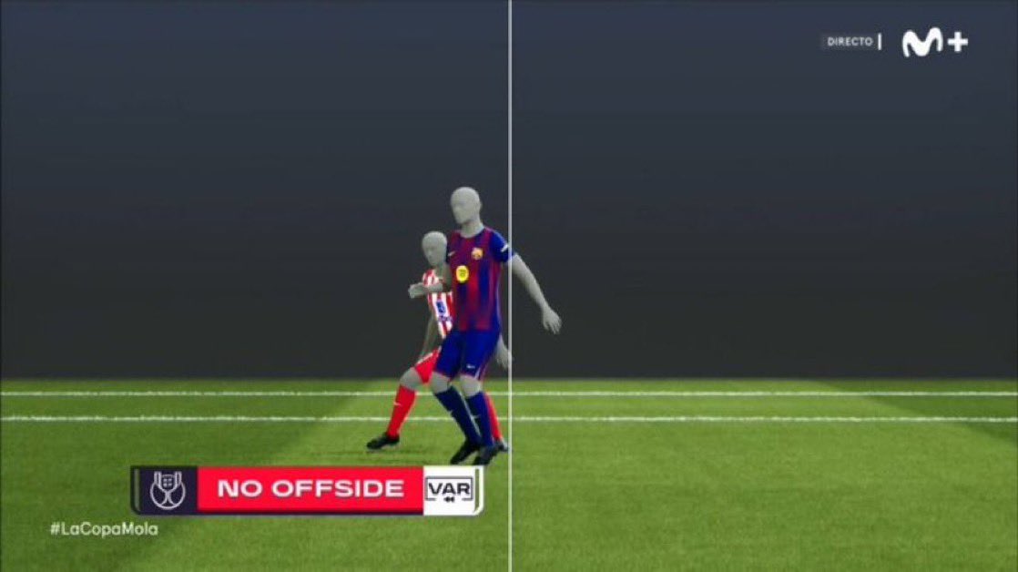 HAN DADO POR VÁLIDO UN GOL EN FUERA DE JUEGO AL BARSA 😂😂😂😂😂