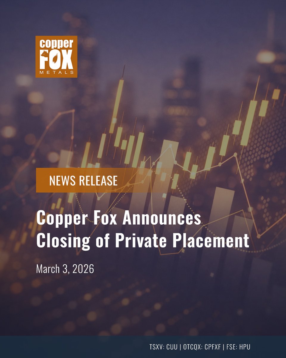 Copper Fox Metals Inc. tweet media