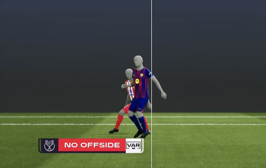 En Movistar están más jodidos por el segundo gol de Bernal pensando que era fuera de juego, que los propios jugadores del Atleti.