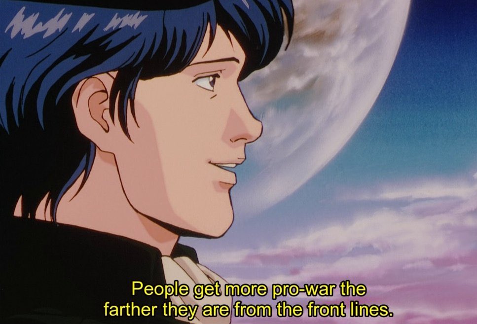 TheOtaking's tweet photo. Ginga Eiyuu Densetsu: Arata Naru Tatakai no Overture - Magic Bus - 1993 https://t.co/PYeqwz7PtK