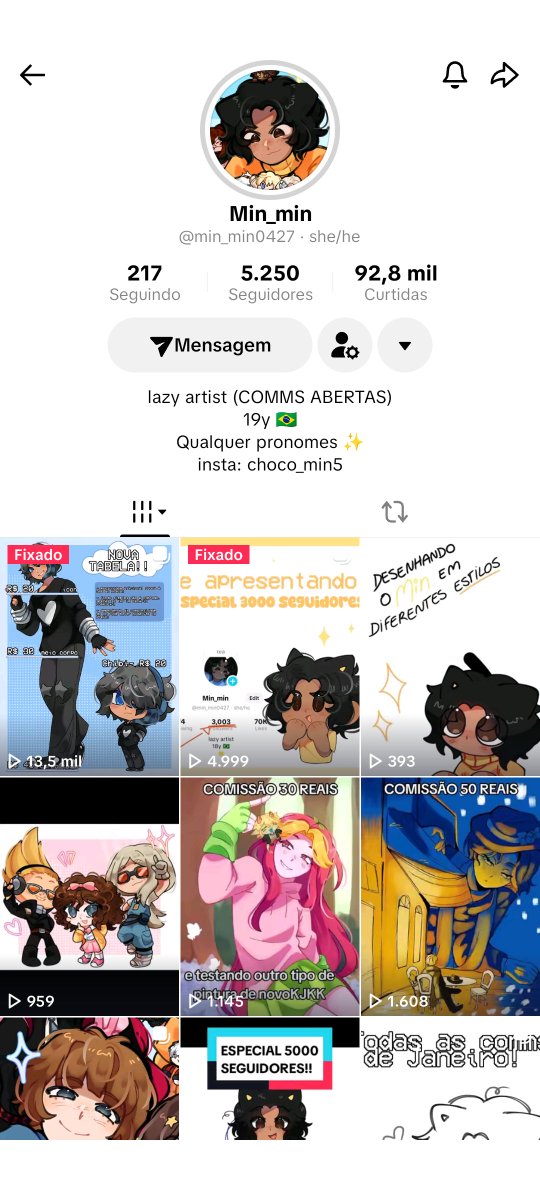 Comprei minha primeira comissão 🤪🤪🤪🤪🤪