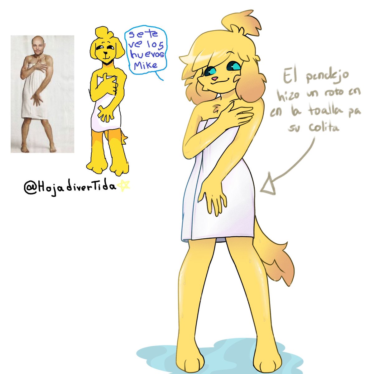 Todo menos dando lore del AU 🗣️🗣️
•
El dibujo original es de <a href="/Hojadivertida/">Hoja de MACHETE</a> 
#CoMPaS #Mikecrack