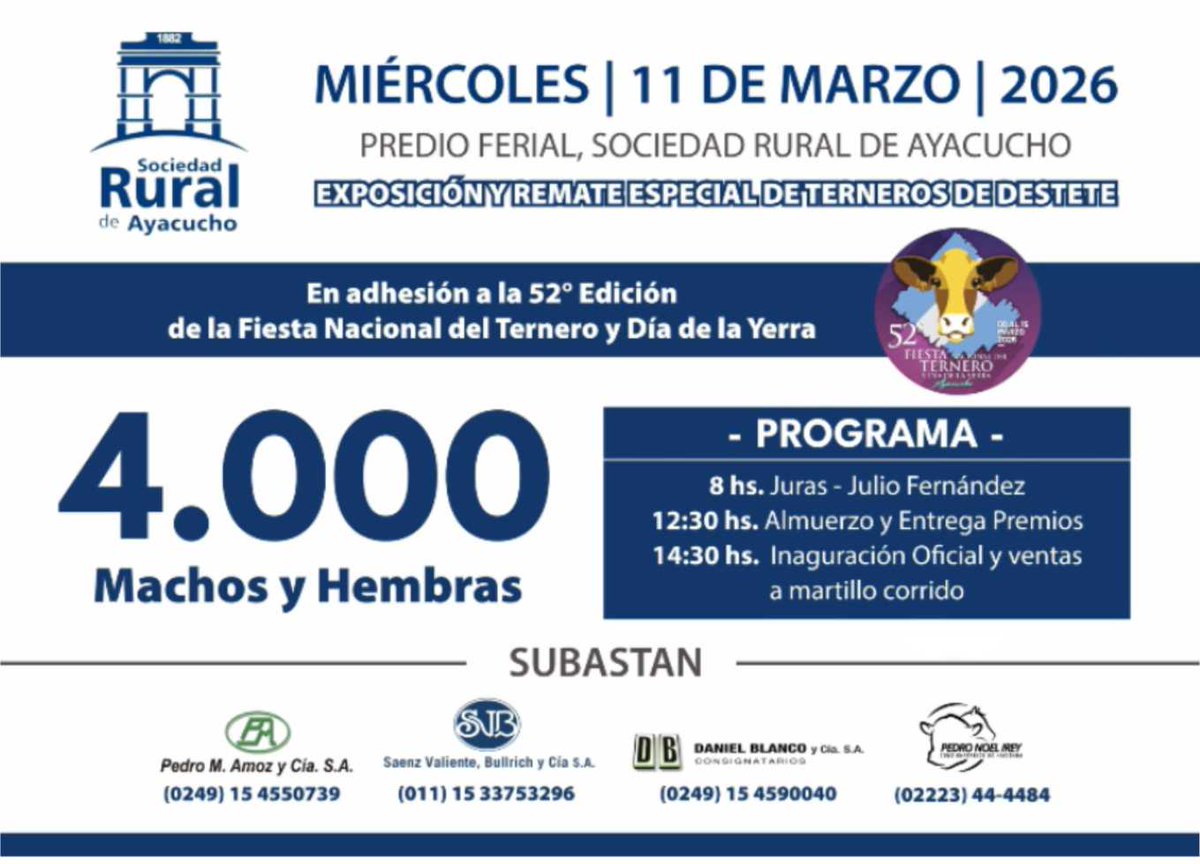 Sociedad Rural de Ayacucho (@ruralayacucho) on Twitter photo 