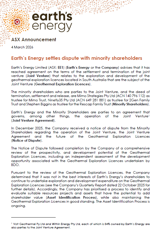 ChuckChunder007's tweet photo. $EE1 #EE1 delivers more misery for shareholders after 2-years of corporate battles following a re-birthing from Cradle Resources $CXX which had a niobium project in Tanzania. Mother Nature can be so cruel! https://t.co/Jv30Ipu0dz