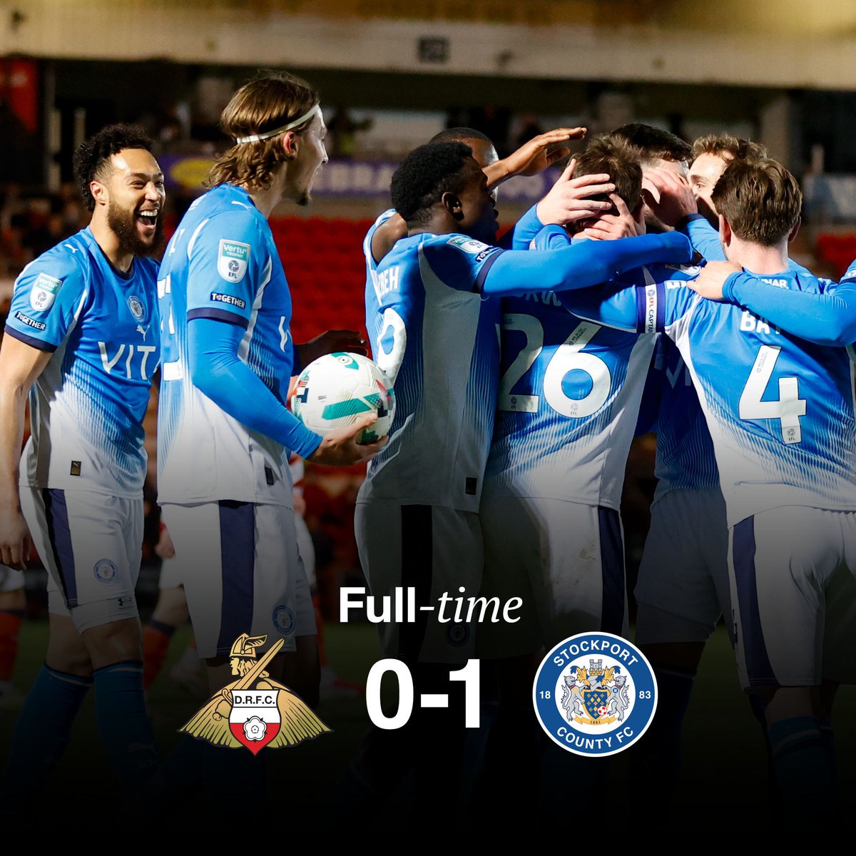 Stockport County tweet media