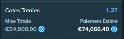 NostraaPro's tweet photo. 20.000€ benef ici ou ? Like et je partage #TeamParieur https://t.co/SoVCVFUFzo