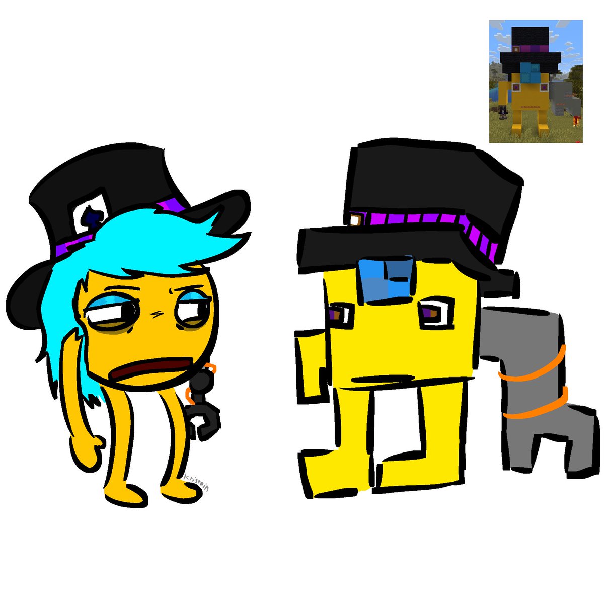 kr1st31n's tweet photo. LightTophat and ligtophad https://t.co/GxvMT5i9Un