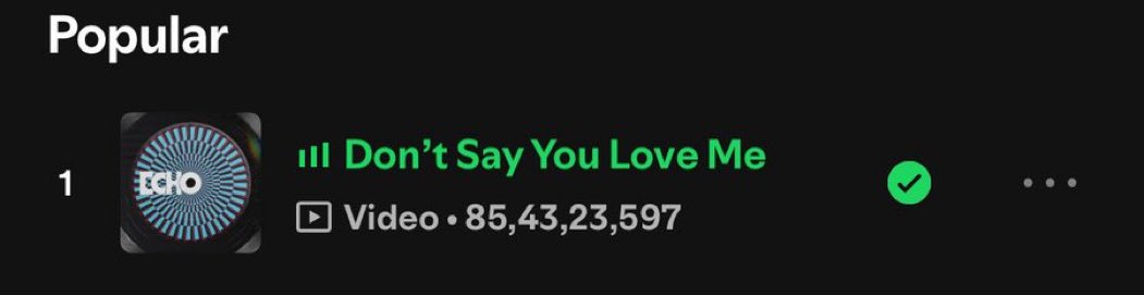 Don’t stop streaming DSYLM 
Don’t stop loving and supporting Jin . 

STREAM DSYLM TO 1B
#DSYLMto1B #Dont_Say_You_Love_Me 
 #JIN #방탄소년단진  <a href="/BTS_twt/">방탄소년단</a> #BTSJIN