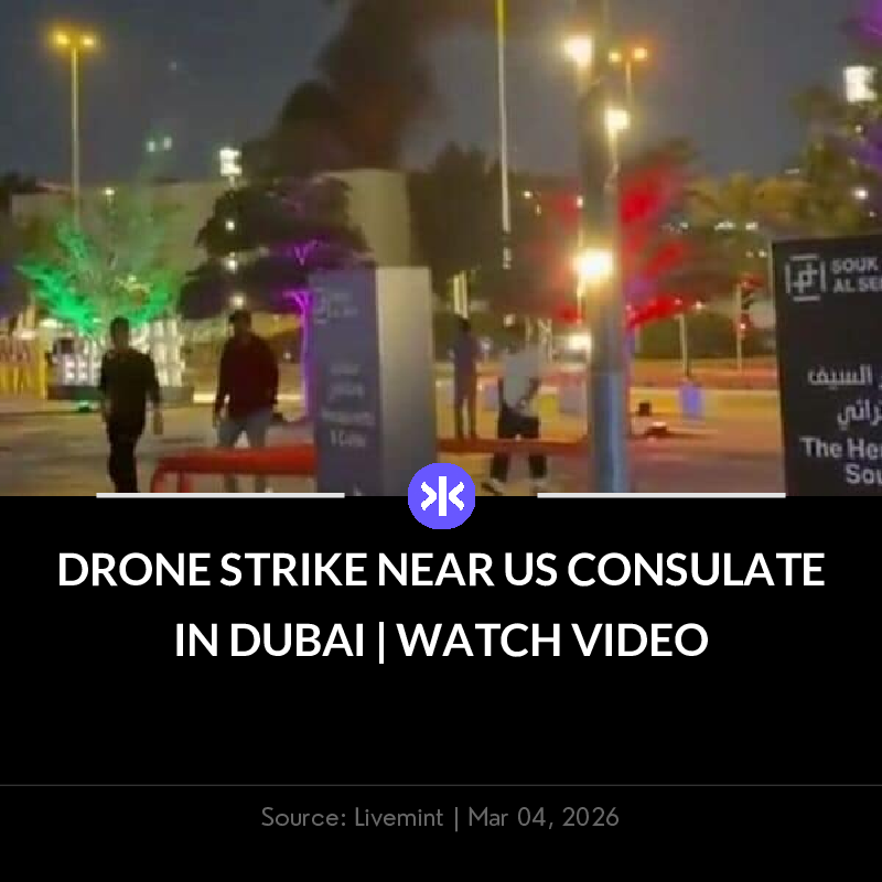 📰 Drone attack causes fire near US Consulate in Dubai. Authorities confirm fire contained, no injuries reported. Incident occurs amid rising regional tensions following US-Israeli strikes on Iran.

Download Fynx App: tinyurl.com/fynx-app-ps

 #Dubai #Drone #Attack #US