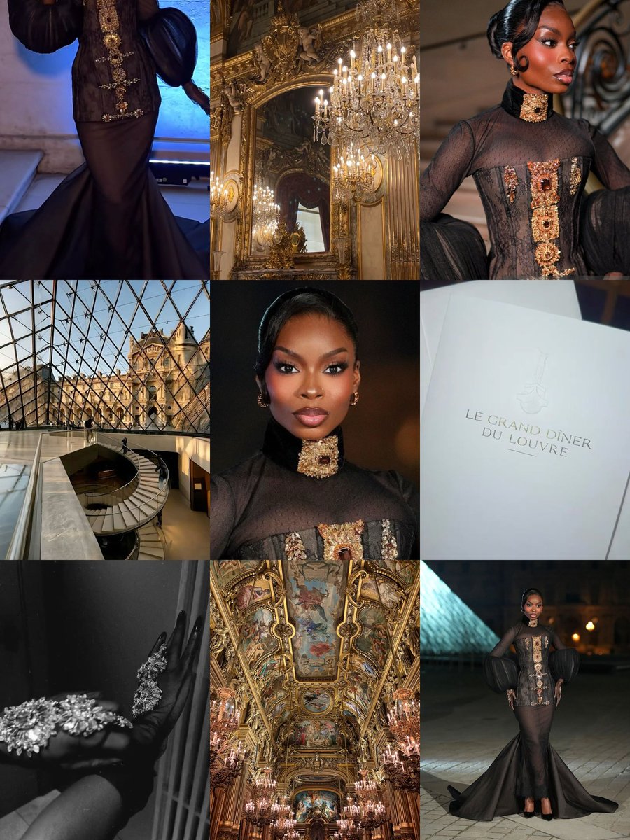 A living masterpiece 

OLANDRIA GRAND DÎNER DU LOUVRE
#GrandDînerLouvre #OlandriaxPFW