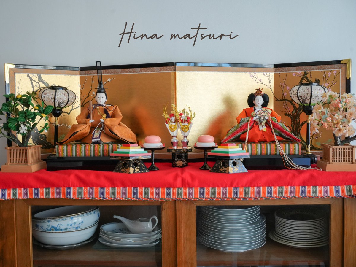 🎎パリでひな祭り チュイルリー庭園のお花を眺めながら、今日は