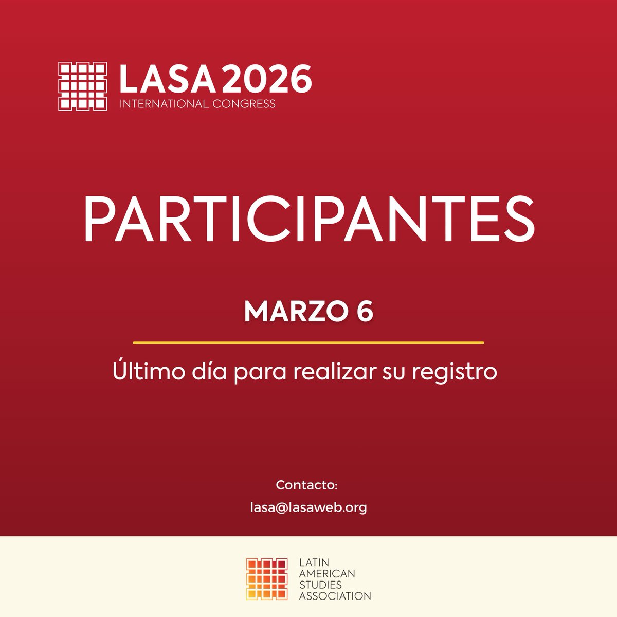 LASA2026 tweet media