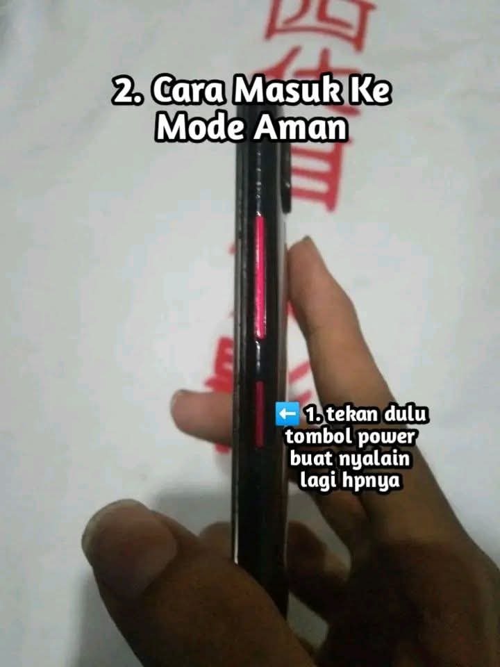 bcdigitalid's tweet photo. Tutorial Jika Kalian Udah Terlanjur Kejebak Aplikasi MaIware

Kunci Utama Ada Di Safe Mode/Mode Aman, Cara Masuk Mode Aman. Lalu simak penjelasannya gambar disini yak 

01 https://t.co/RaxEqQJ8Hy