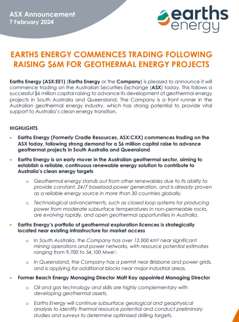 ChuckChunder007's tweet photo. $EE1 #EE1 delivers more misery for shareholders after 2-years of corporate battles following a re-birthing from Cradle Resources $CXX which had a niobium project in Tanzania. Mother Nature can be so cruel! https://t.co/Jv30Ipu0dz