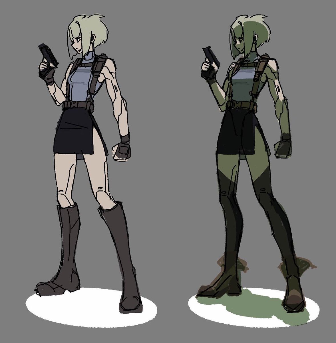 「Playing through RE9 makes me wanna do so」|MADDY⚡️KENYONのイラスト