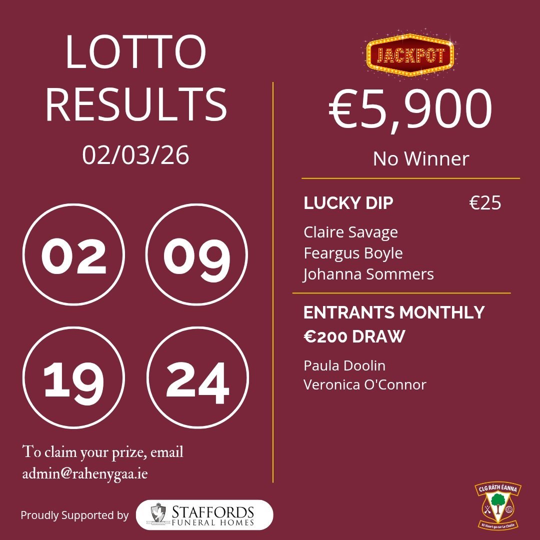 Raheny GAA tweet media