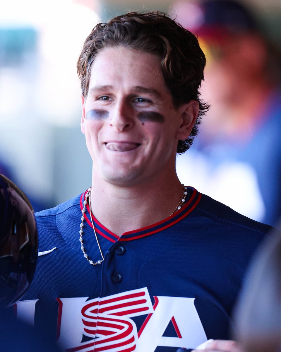 USABaseball's tweet image. Roman Anthony crushed that baseball 🚀