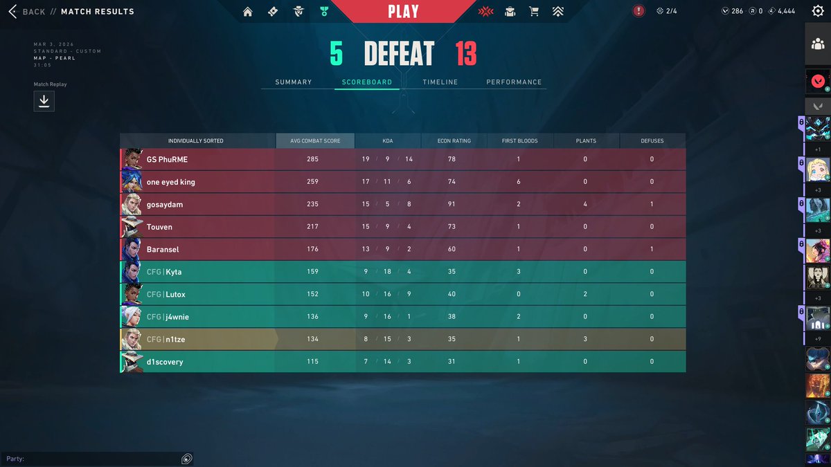 0-2 <a href="/2L8VAL/">2L8VAL</a>   

Yükseliş Turnuvası 3. Elemeye Yarı finallerde veda ediyoruz. Rakibimizin ellerine sağlık