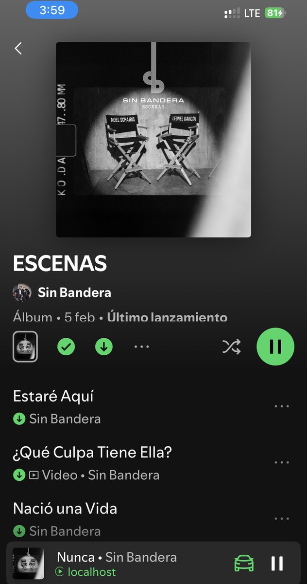¿Ya escucharon lo nuevo de <a href="/sinbandera/">Sin Bandera</a>?
¡Qué belleza! No sabía cuánto necesitaba más canciones de ellos hasta que las escuché y wow 🥹
Necesitan este álbum en su vida
Yo sé lo que les digo ❤️