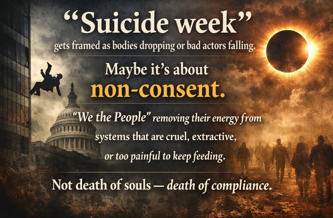 Jenn_222_'s tweet photo. 33 Exit Portal - “suicide week” https://t.co/WOFd7tiCfd