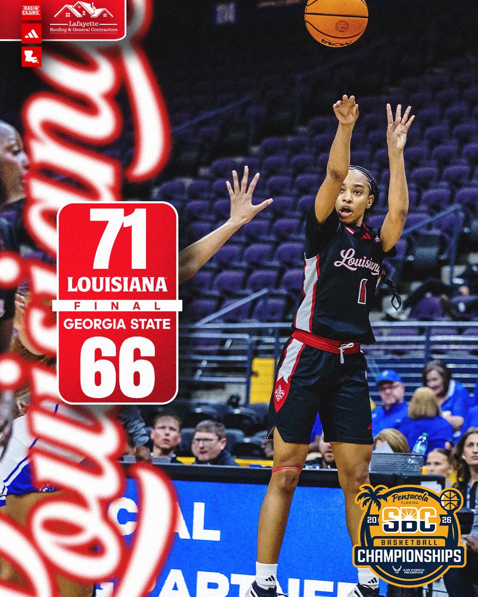 Louisiana Ragin' Cajuns® Women's Basketball tweet media