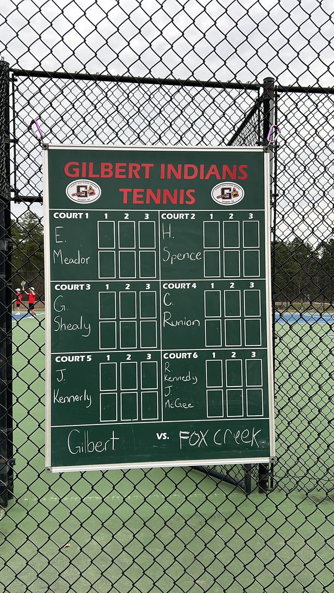 GilbertHighSch1's tweet photo. Come out and support our team today! 🔥🎾 https://t.co/ZeXCaayC2m