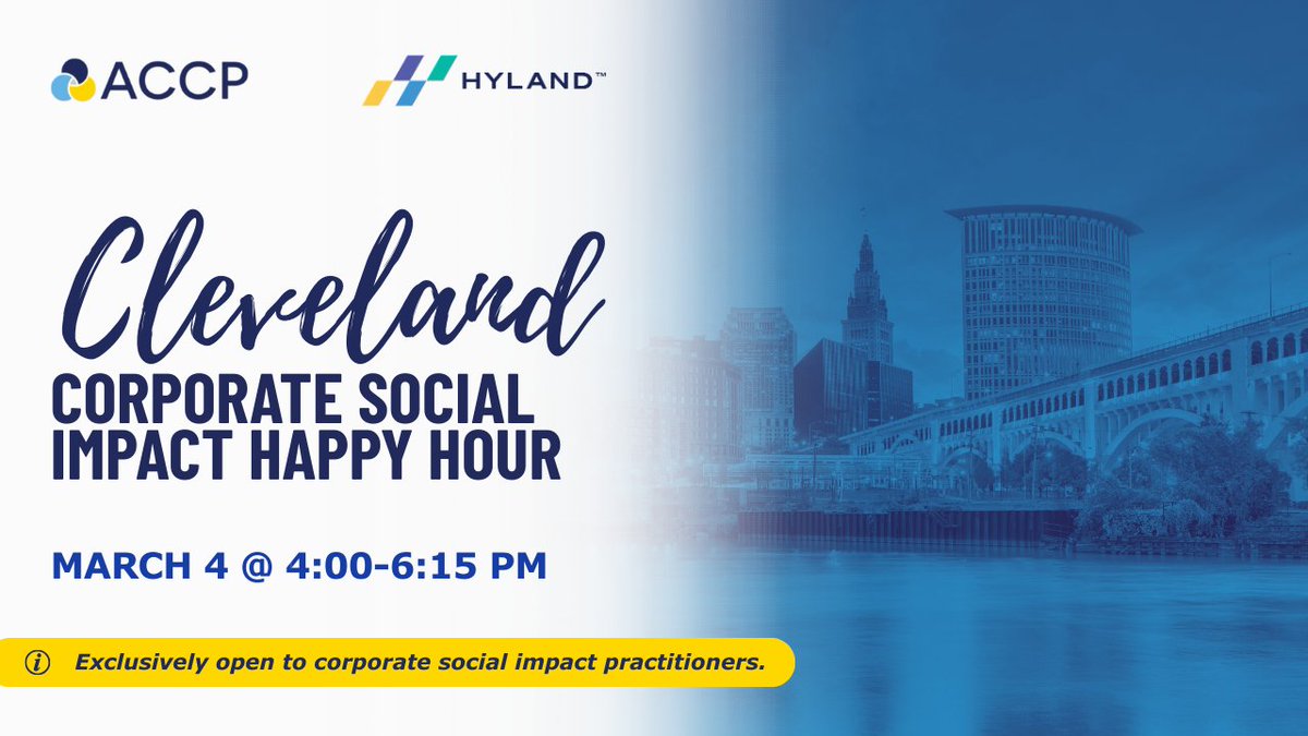 Association of Corporate Citizenship Professionals tweet media