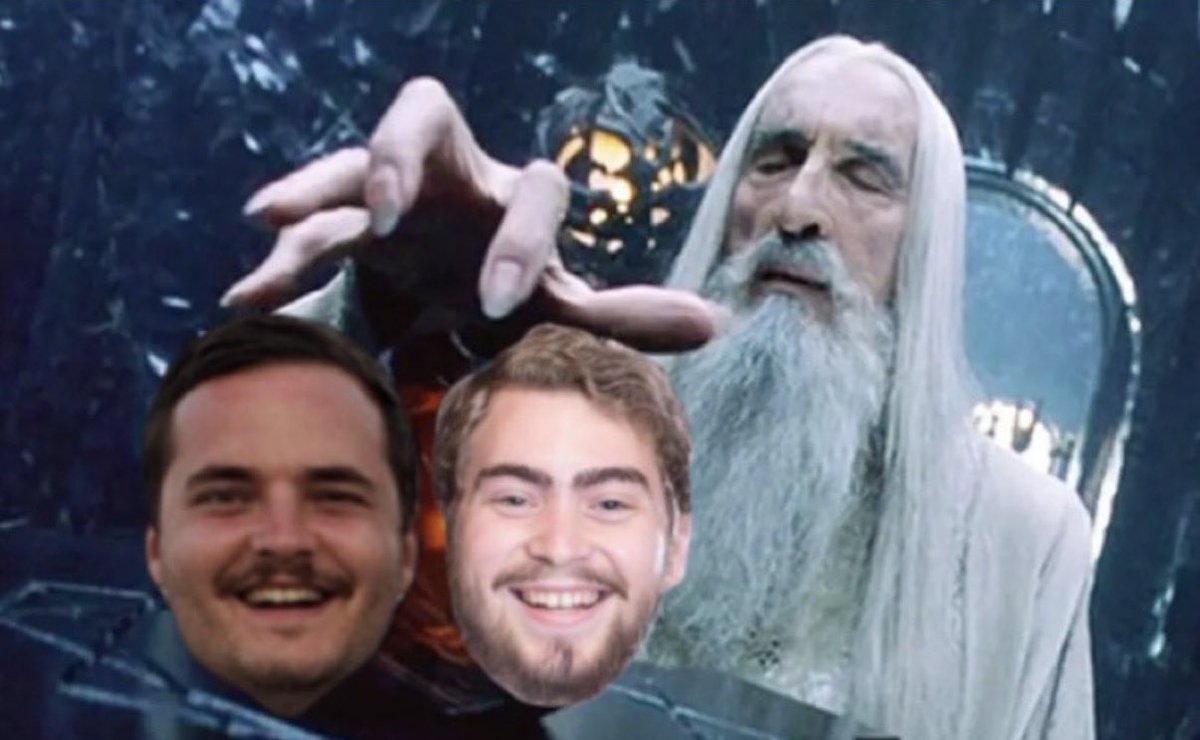 livelaughlorepd's tweet photo. Episode 53: The Saruman Switch Up
What better way to kick off the year than with a classic What If? What would have happened if Gandalf convinced Saruman to join the Fellowship. Does this make the journey a cakewalk or does his pride end up tearing the Fellowship apart? https://t.co/4sw0dfuHzr