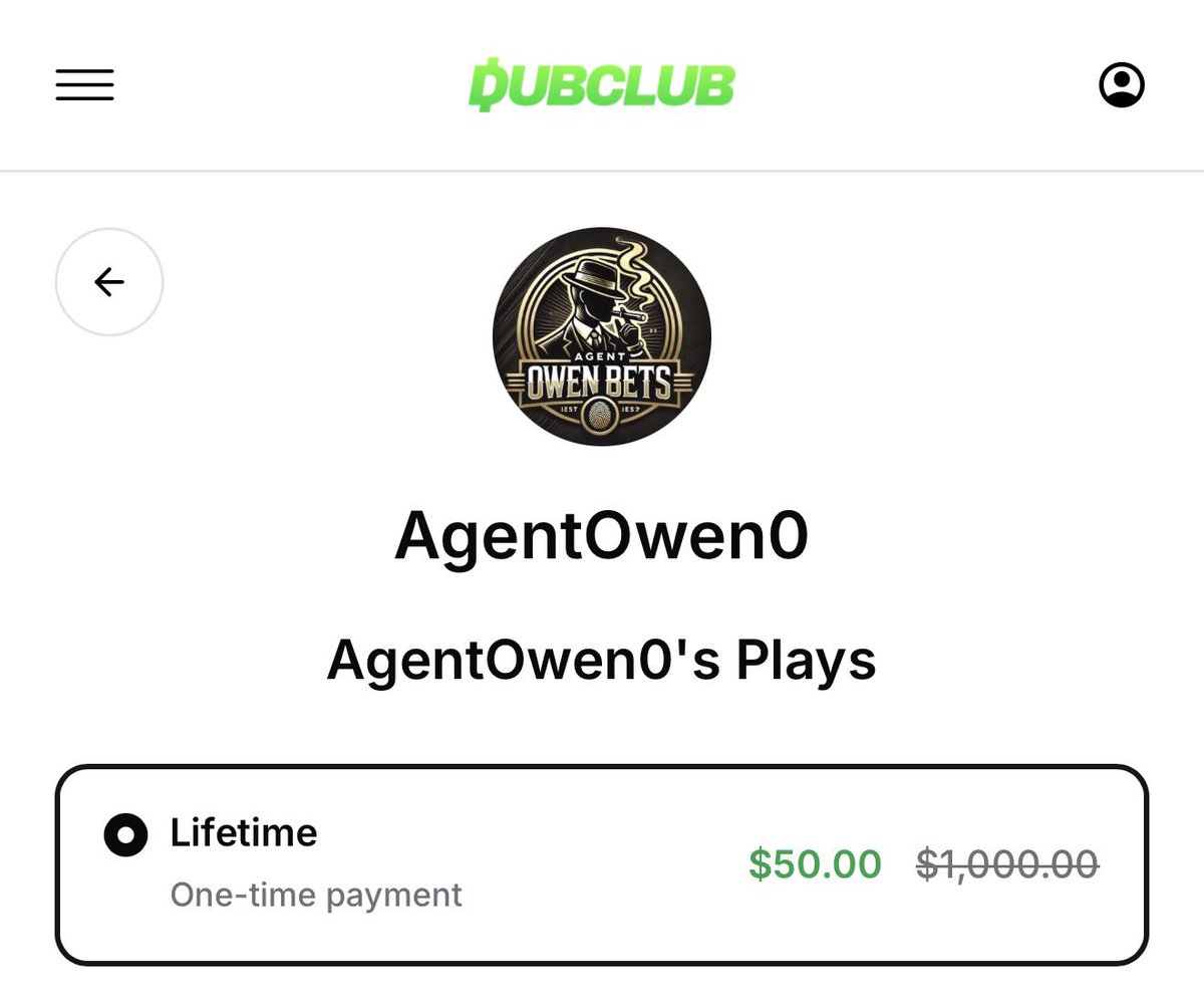 AgentOwen0's tweet image. Drop your Cashapp/PayPal/Venmo 💚👇 

THE BEST TENNIS CAPPER ON X! 🎾

WE JUST WENT NUCLEAR AGAIN 🤑

**LIFETIME VIP is going from $1000 to just $50** 😱

Only **5 spots** available — once they’re gone, they’re GONE.
dubclub.win/r/p/pri-nggku/…