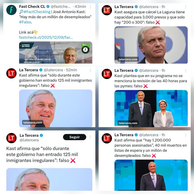 Una cosa es muy clara e indesmentible : Kast es un mentiroso empedernido, un embustero contumaz , sufre de infantilismo y no tienen la virtud de la responsabilidad ni de la honestidad ni de la honradez.

#KastMentiroso #KastMiente #KastEmbustero #KastEsCorrupto