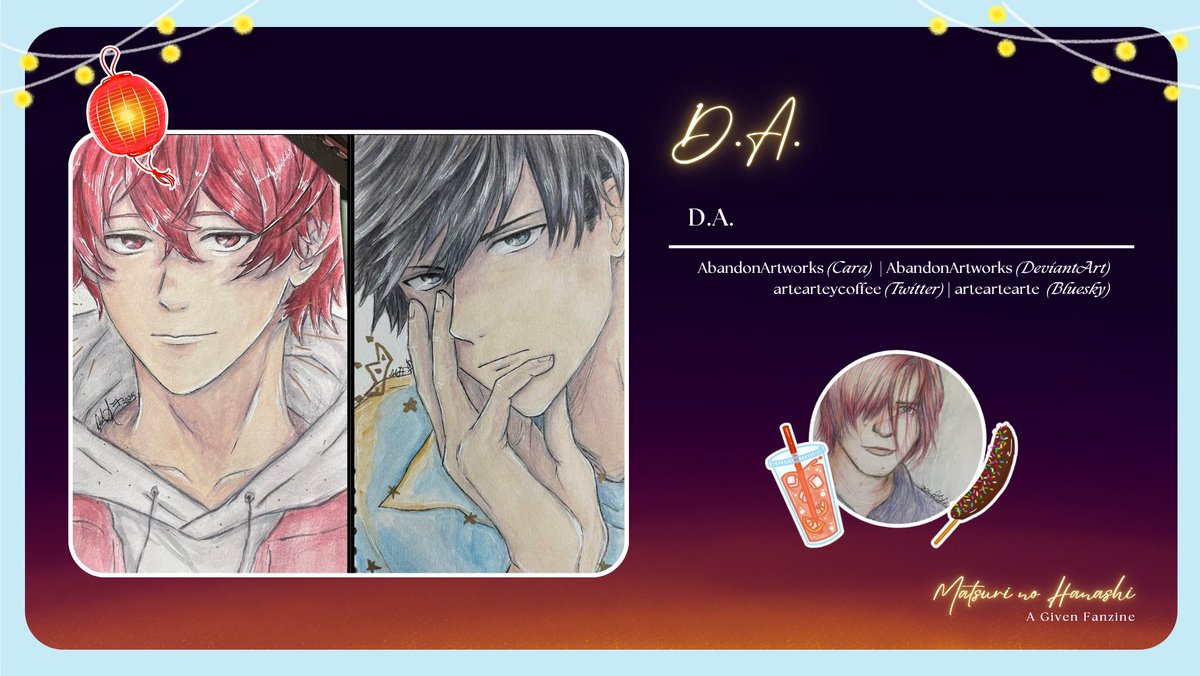 Matsuri no Hanashi - A Given Zine 🏮🍡 tweet media