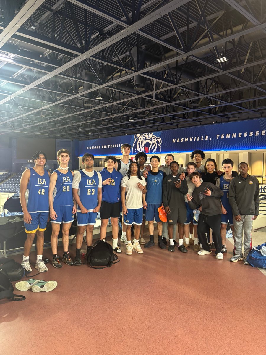 BGABasketball's tweet photo. Thank you ⁦@BelmontMBB⁩ for allowing us to practice at the Curb Center today! #SOUL https://t.co/ujm9mblkzi