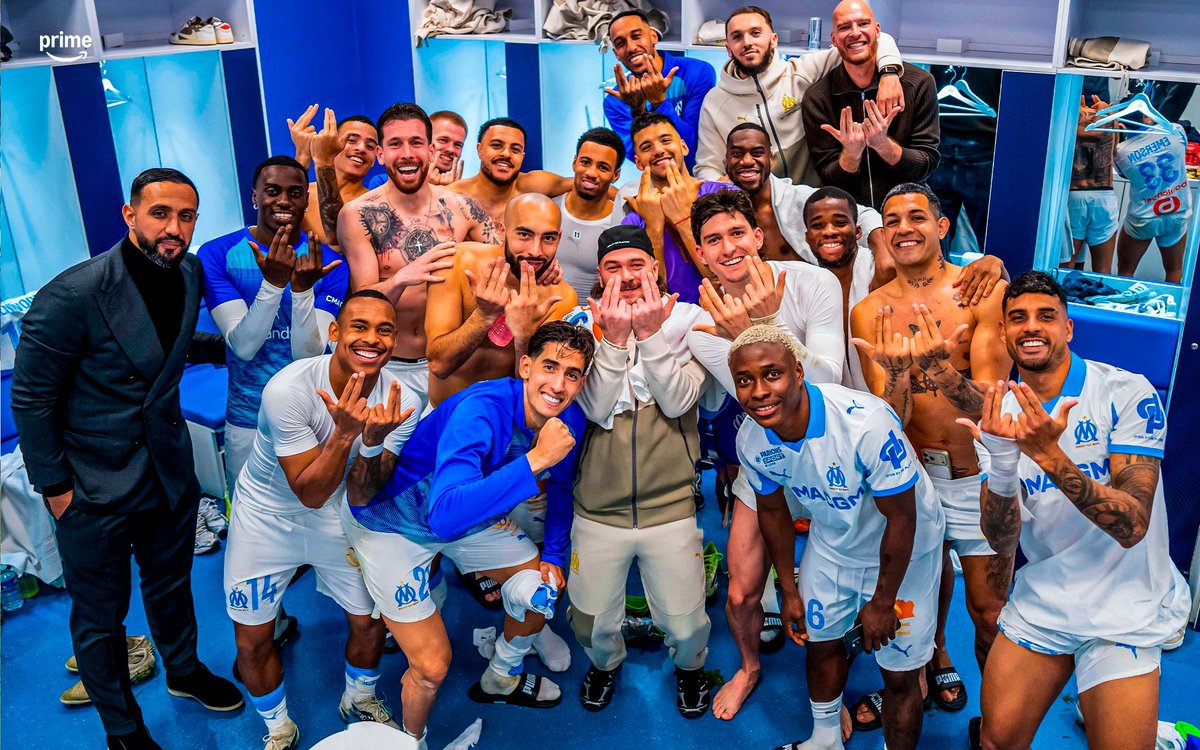 Bonne soirée et bonne nuit à toute la Team OM 💙🤍
