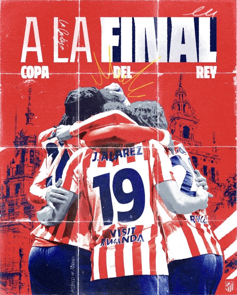 Pues el 18/4 a Sevilla  💪🏻
#atletbarça