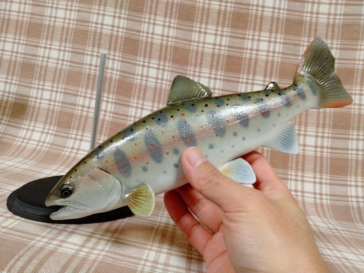○ハンドメイド 手作り 自作 27cmヤマメ 釣り オリジナル