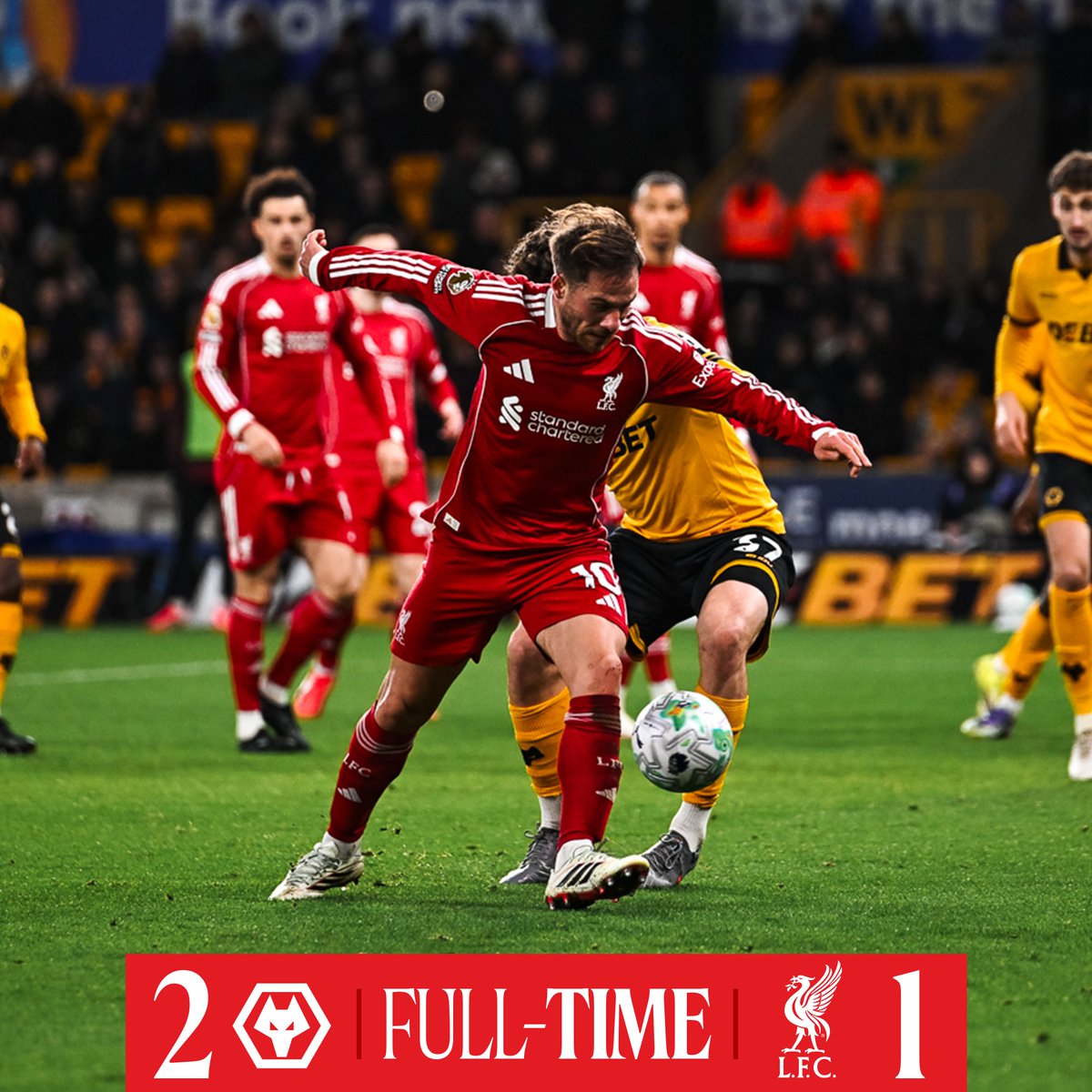 Defeat. #WOLLIV