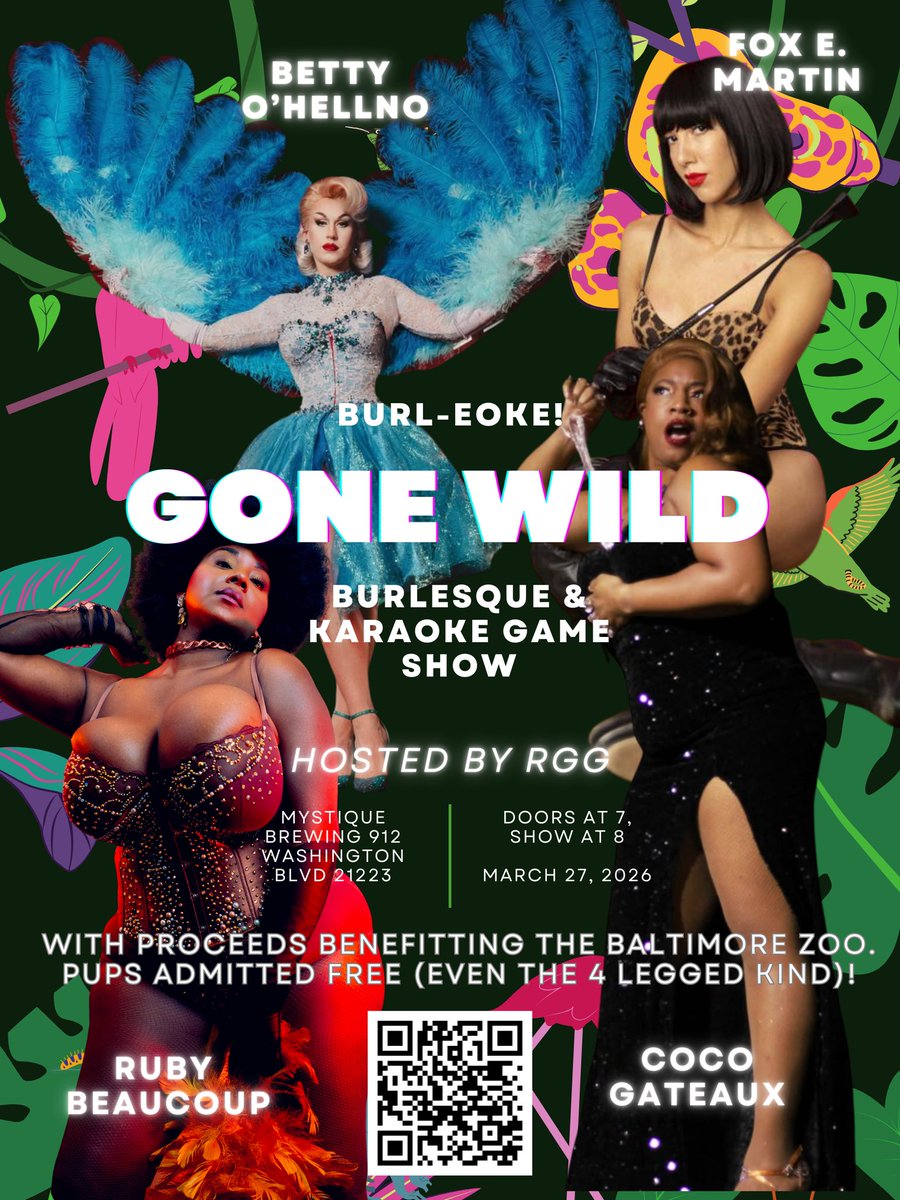 It's gonna be a wild night!

eventbrite.com/e/burl-eoke-go…

#burlesque #karaoke #Competition #Fundraiser