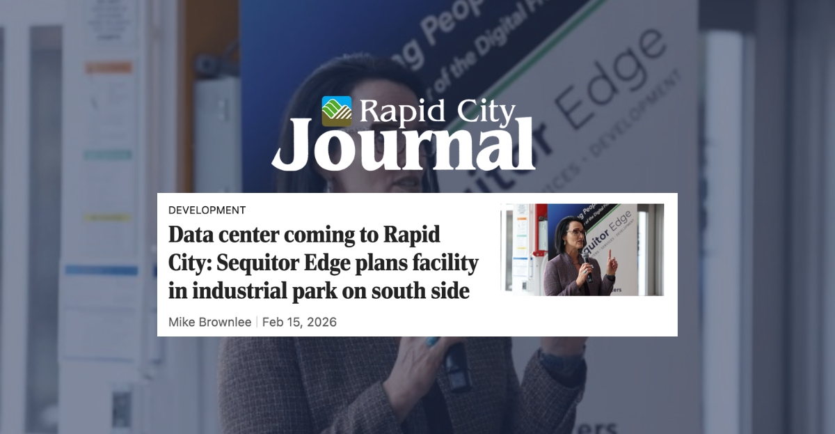 sequitoredge's tweet image. 🔥 🙌🏼 We’re proud to share that #SequitorEdge has been featured in the Rapid City Journal regarding our plans to bring a new edge data center to Rapid City.

Read the full article on our blog:
🔗 - bit.ly/SE-RapidCityDa…