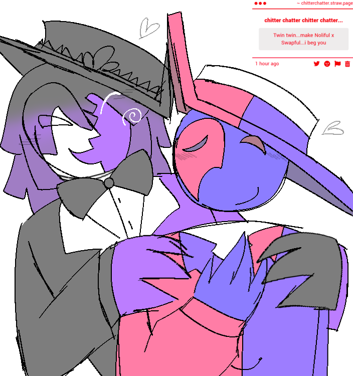 addisson0124's tweet photo. strawpage requesttt (i think i know who asked this hehe)
i really like my noliful design, id draw him more if he wasnt associated with forsaken
#dieofdeath #swapful #noliful https://t.co/YBhdCx4hiE