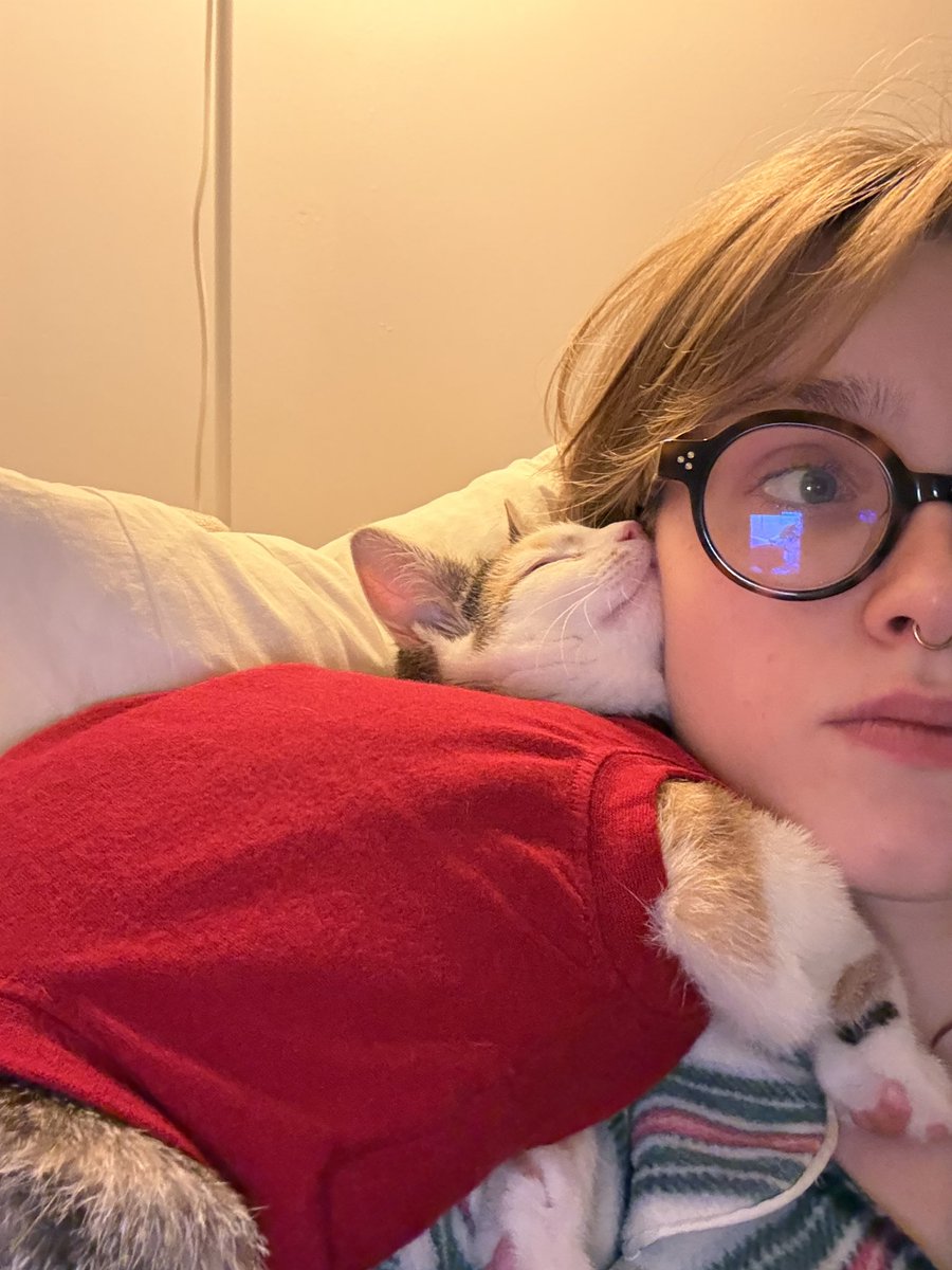 she's not familiar with the concept of personal space