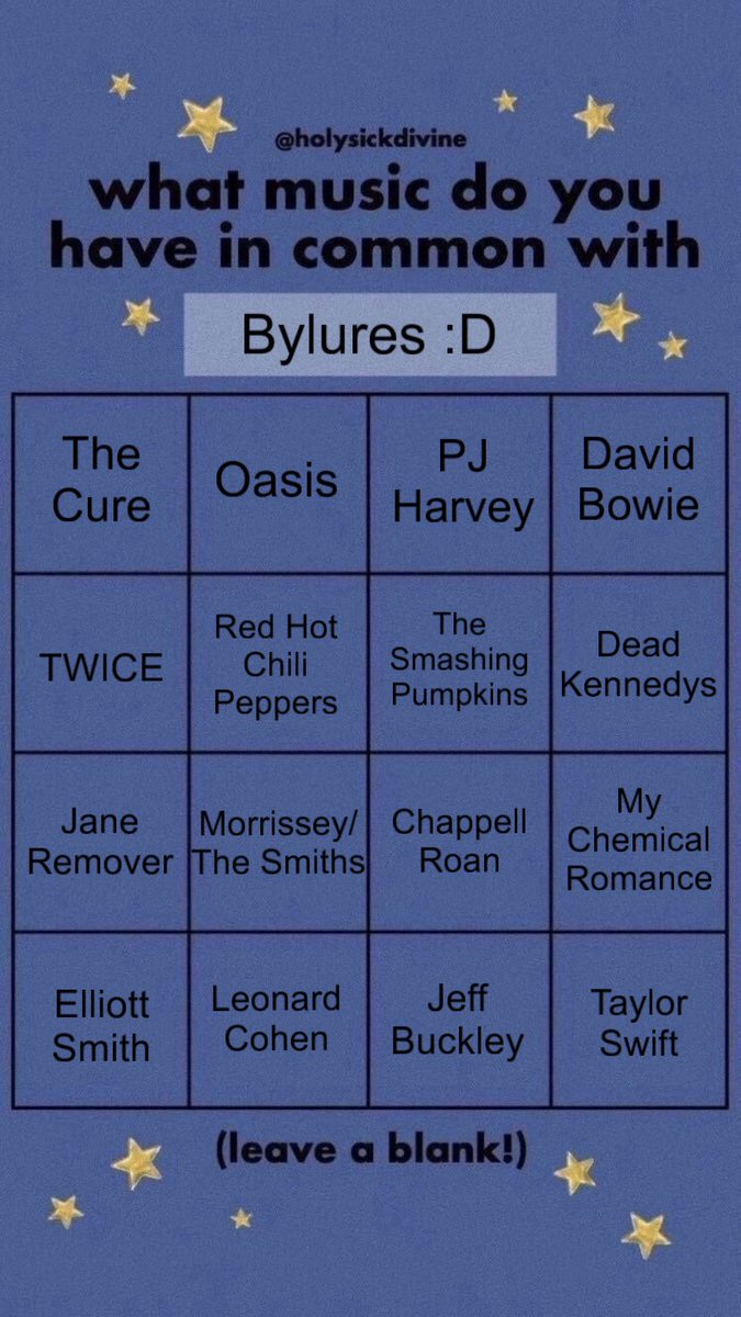 Interaction Bait.  Somebody Plz.  I tried to add a little of every genre I Love 🦭