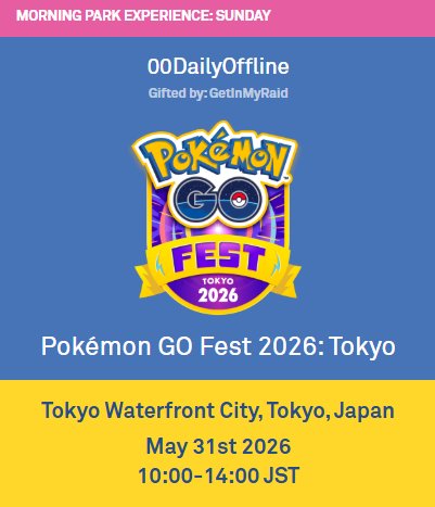 00DailyOffline 🔜✈️🇯🇵 tweet media