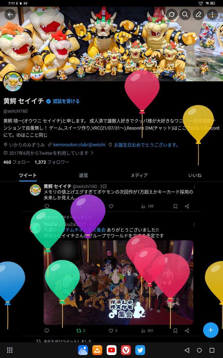 黄鰐 セイイチ tweet media