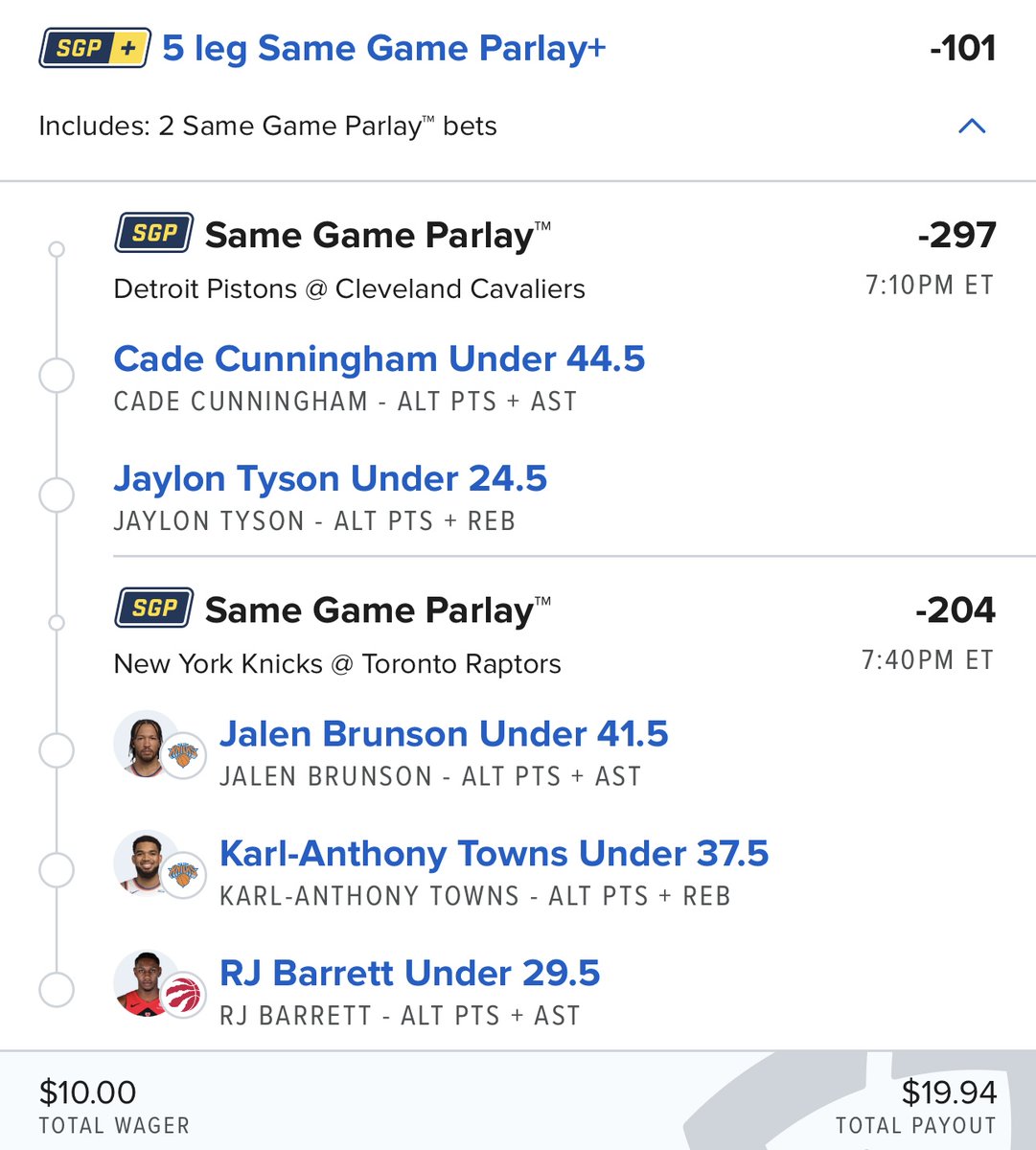 Calling Our Shot tweet media