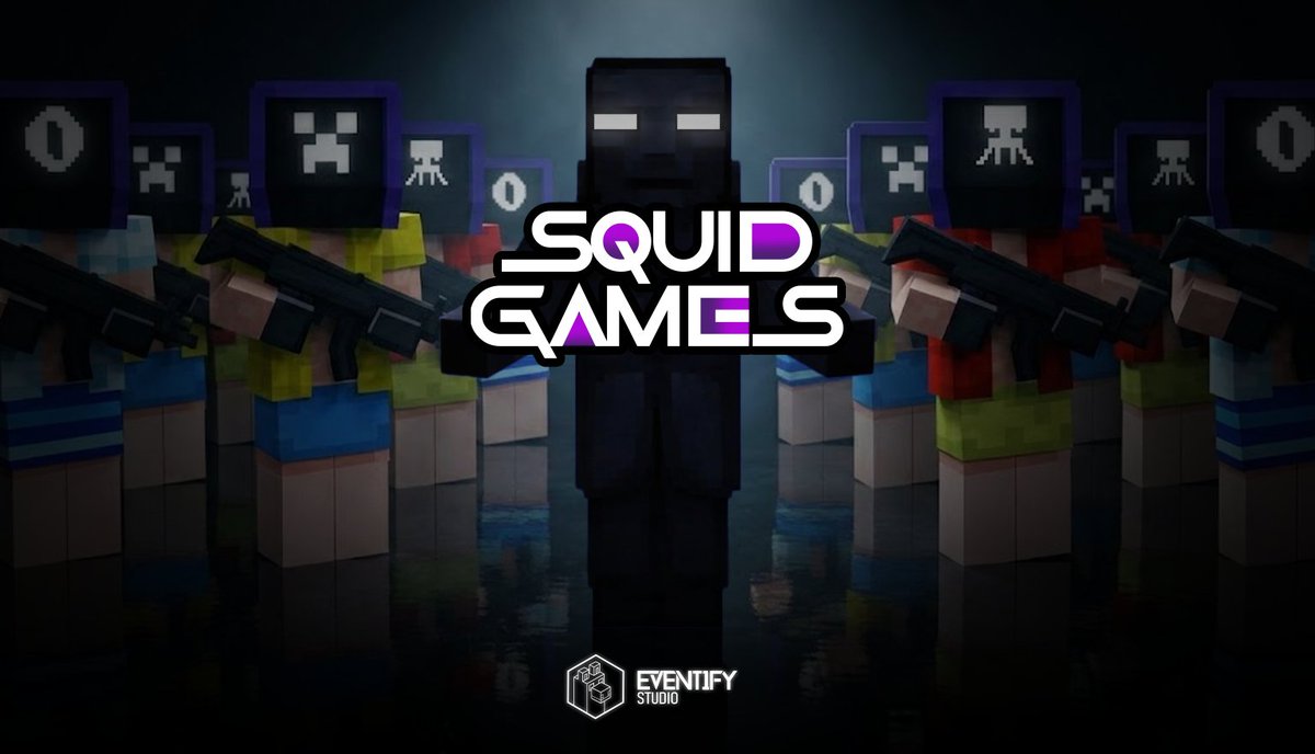 ¡SQUID GAMES EN MINECRAFT!

Es de mi agrado presentar un proyecto tan bien producido de la mano de <a href="/EventifyOficial/">EventifyStudio</a> y creado por <a href="/teambrody_hq/">TeamBrody</a> , sabemos que muchos están ansiosos porque empiece. 
Serán más de 100 jugadores todos participando por $100 de premio. ¿Quién Ganará?