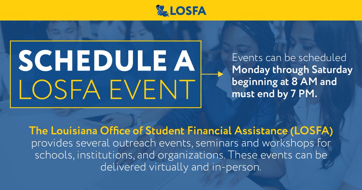 Louisiana Office of Student Financial Assistance tweet media