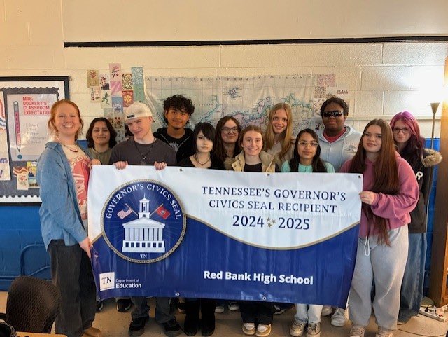 RBHS_Lions's tweet photo. Tennessee Governor’s Civics Seal ✅ #EveryVoice #EveryDream #EveryDay https://t.co/6VPb0KHaxc